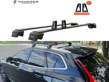 Cross Bars Roof Rack For Volvo Xc90 2016-2027 Aluminum Lockable With 2x Stopper Cross Bars Roof Rack For Volvo Xc90 2016-2027 Aluminum Lockable With 2x Stopper