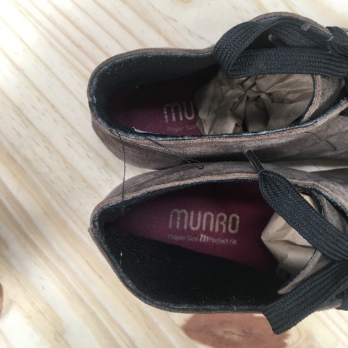 Munro American Boots Womens 6 Sloane Chukka Brown Lace Up Round Toe Ankle Top - Picture 10 of 10
