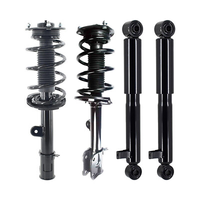 FCS Front Suspension Struts and Rear Shock Absorbers Kit For Santa Fe Automatic