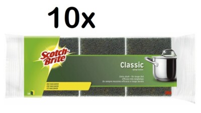 30 x  Scotch Brite 3M Reinigungsschwamm Topfreiniger Scheuerschwamm CLNS3N