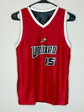 Boys 15 Upward Basketball Reversible Jersey/Short Set Red/Black Size YM New