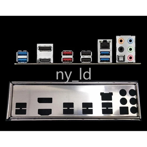 OEM IO I/O Shield For ASUS ROG STRIX B350-F GAMING Backplate rear baffle