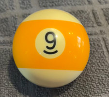 Replacement 9 Billiard Pool Ball 2 1/4" Diameter