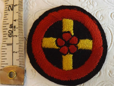  A Military WWII British Western Home Command Cloth Formation Badge (2030)