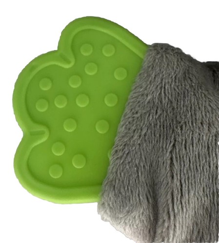 Cullamates Baby Teether Peluche Elefante 8" Giocattolo Crinkle "Sogno GRANDE" - Foto 12 di 13