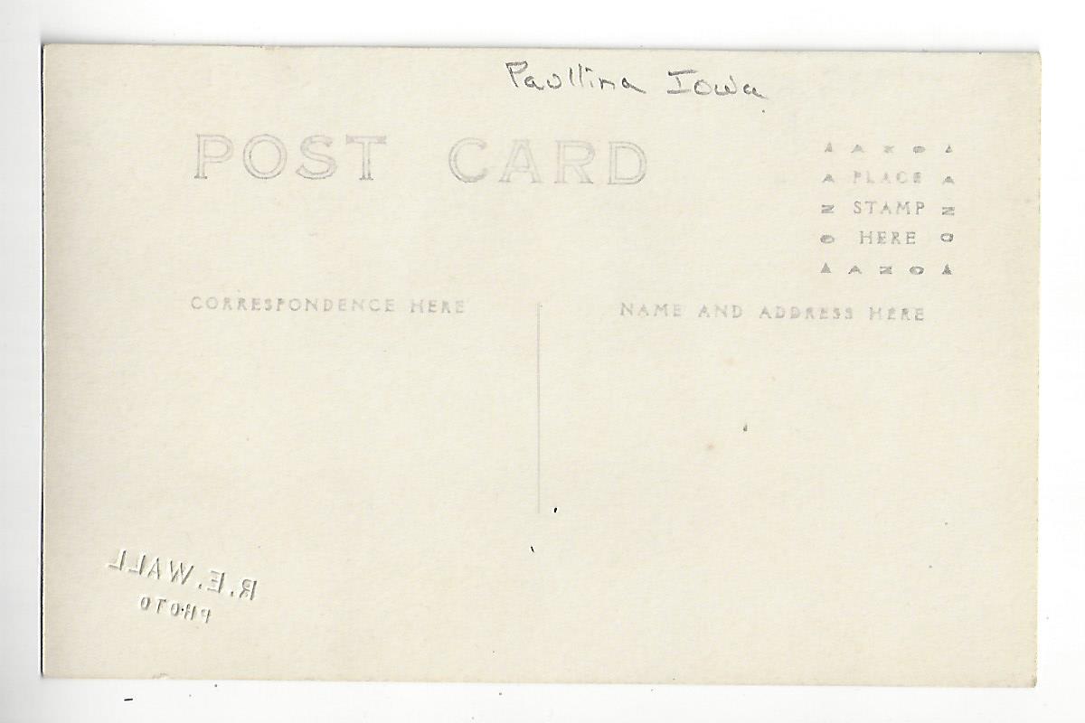 Blaesser & Eshleman General Store, Paullina, Iowa RPPC Postcard Racks