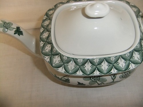 c4 Porcelain Spode Green Geranium (microondas, lavavajillas apto) ÚLTIMOS ARTÍCULOS - R6 - Imagen 7 de 36