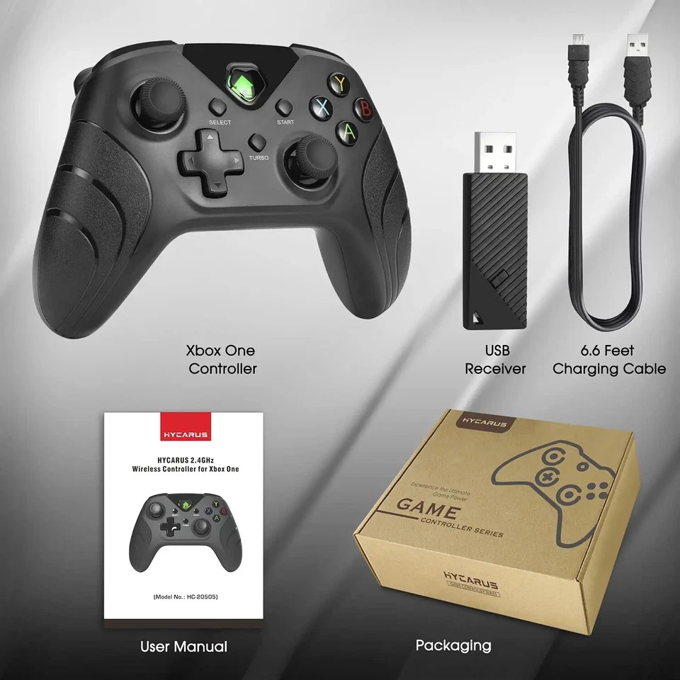 Wireless Controller for Xbox One/One X One S/Microsoft Windows PS3 Gamepad NEW - Image 3 of 4