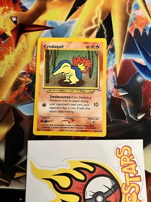 Pokmon Cyndaquil Neo Destiny Card Common 1995 | eBay Pokmon Cyndaquil Neo Destiny Card Common 1995 | eBay