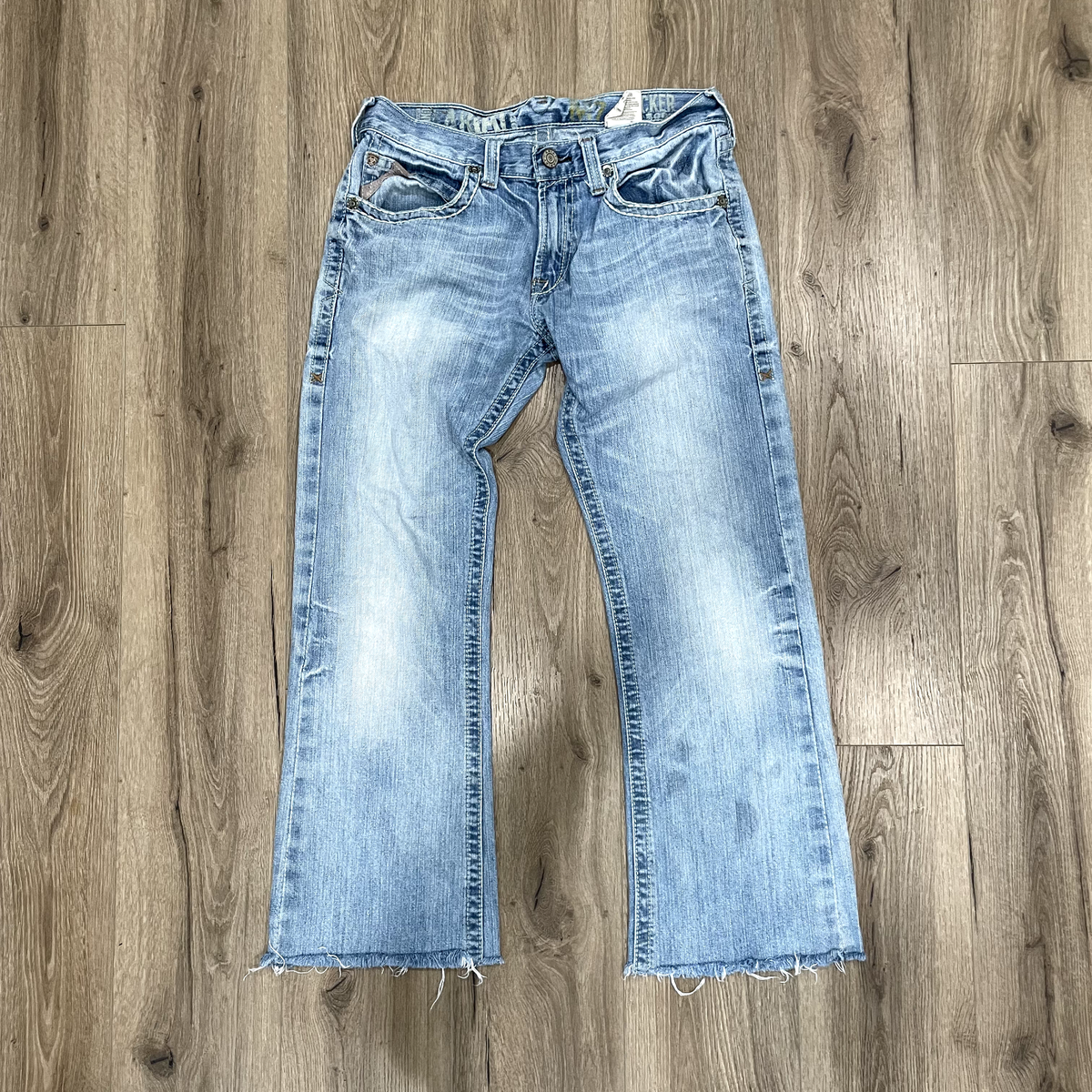 Ariat Jeans Mens 31x27 Blue M7 Rocker Boot Cut Medium Wash Denim
