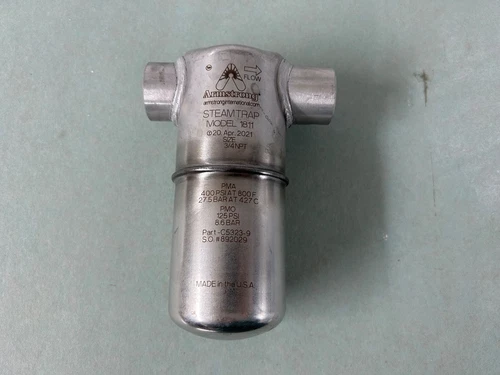 Armstrong model 1811 stainless steel steam trap, 3/4''