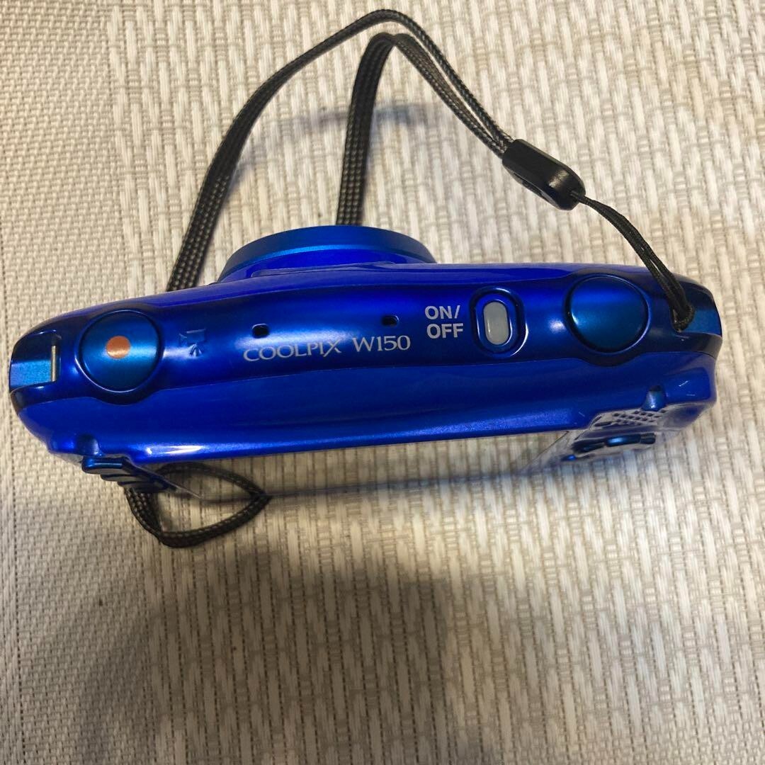 Nikon COOLPIX W150 Waterproof Digital Camera bule color 16