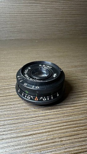 Glossy KMZ Industar 50-2 3.5/50 pancake lens SLR & Digital M42 mount portrait - Picture 3 of 21