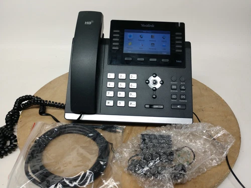 Yealink SIP-T46S VoIP Gigabit IP Phone HD Voice PoE Office Business Phone Tested