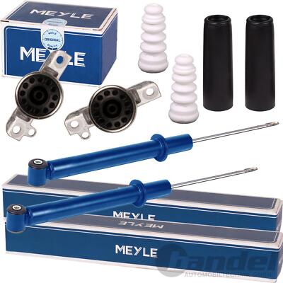 SACHS Stoßdämpfer Set Hinten Für Audi A4 B7 - 2x Gasdruckdämpfer + Domlager + Protection-Kit