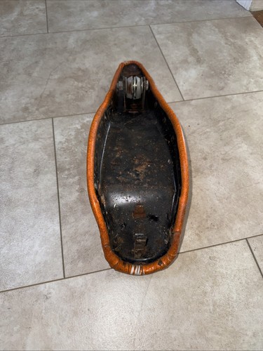Vintage Schwinn Orange Krate Stingray OEM Original Bicycle Seat 1969-1972 - Picture 14 of 15