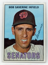 1967 Topps #27 Bob Saverine Card