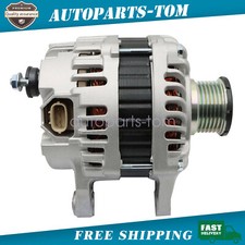 Alternator For Nissan Juke 2011-2017 Sentra L4 1.6L 110A 6-Groove Clutch Pulley