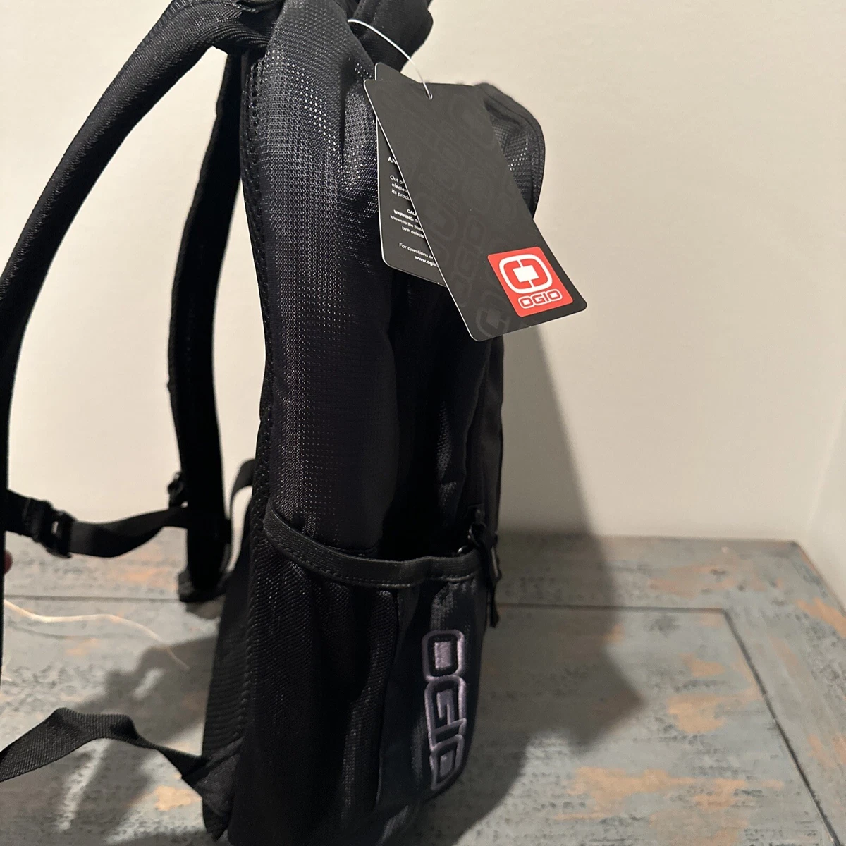 Ogio Logan Padded Backpack/Laptop Bag (411092) - Black with SentryOne Logo  - NWT | eBay