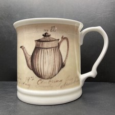 Vintage Rose of England Antique Coffee Pots fine bone china mug made in England 
