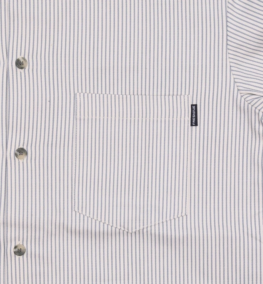 Camisa FreshJive manga curta algodão para cima algodão pesado P - Imagem 4 de 4