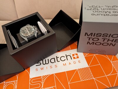 OMEGA x Swatch Speedmaster MoonSwatch Men's Black Watch - SO33M100