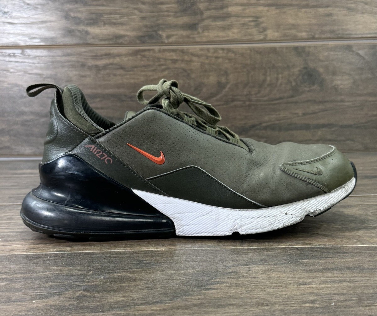 nike air max 270 premium leather black