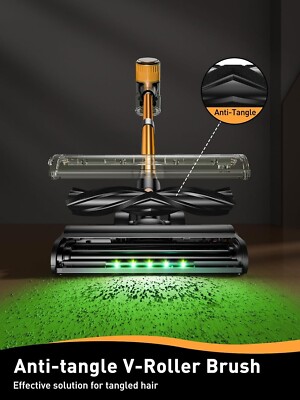 Cordless Powerful Vacuum Cleaner Rechargeable Vacuum with LED Light I BRAND NEW