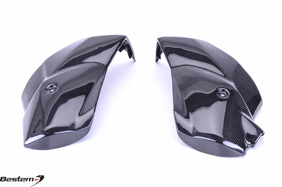 Triumph Tiger 800 100% Carbon Fiber Lower Radiator Covers (L+R) - Image 3 of 4