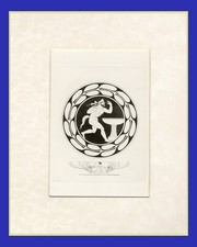 ANTICO VASO , di MOSES, incisione, 1848 , passepartout gratis