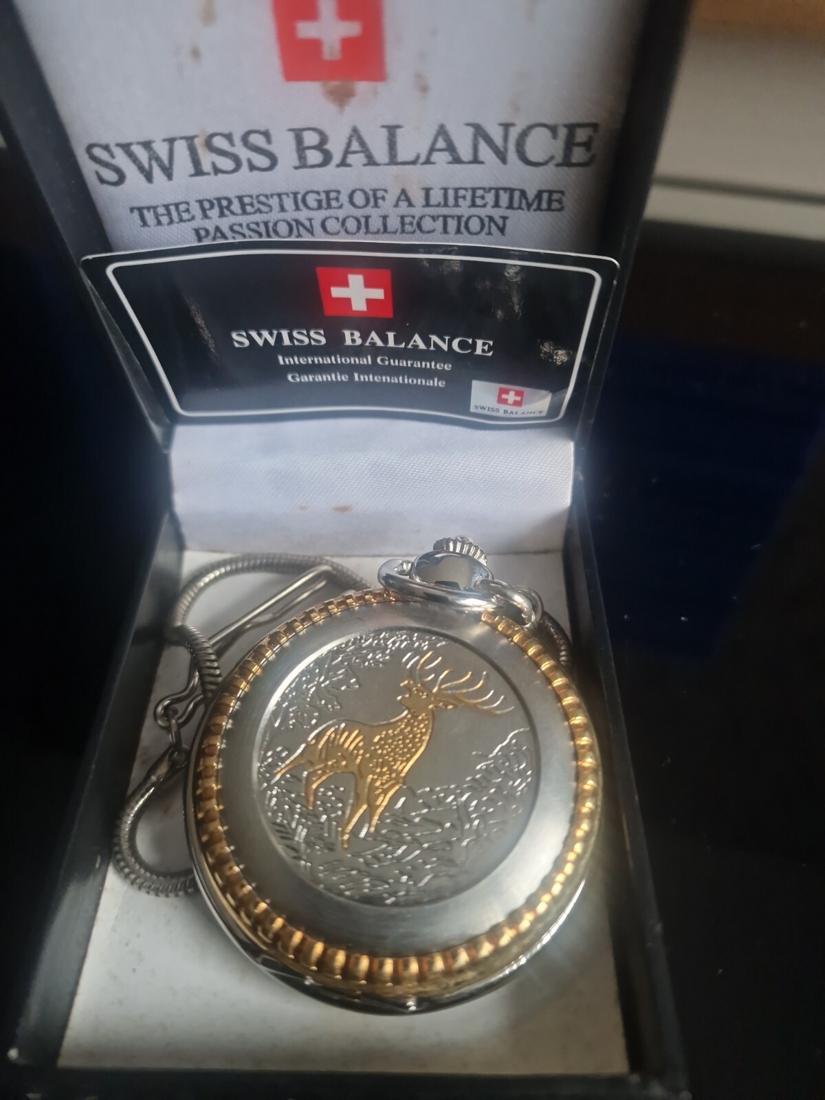 SWISS BALANCE THE PRESTIGE OF A LIFETIME COLLECTION POCKET WATCH eBay