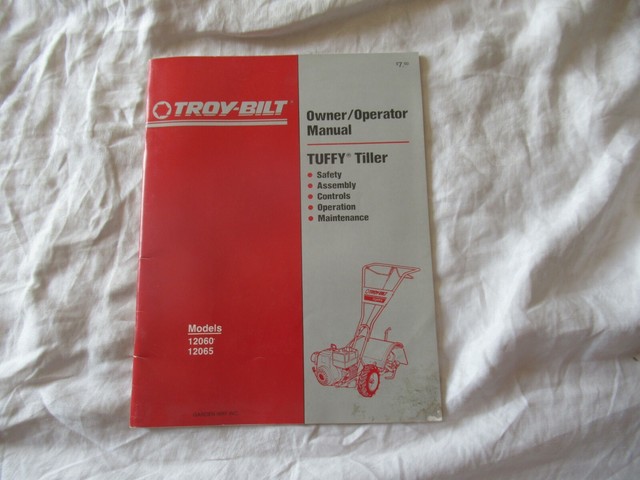 troy bilt tuffy owners manual