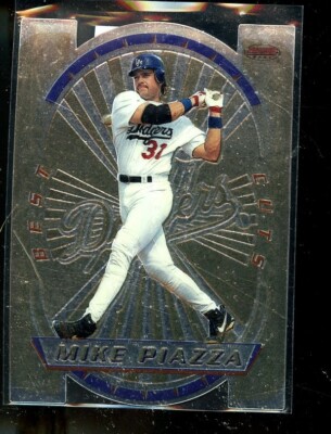 1996 BOWMAN BEST PRIME CUT #9 MIKE PIAZZA DODGERS MINT E017802