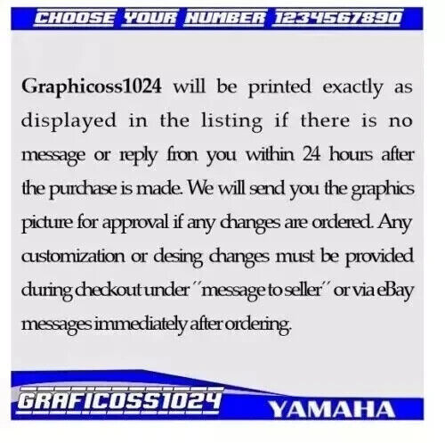 Yamaha Blaster Yfs 200 Yfs200 Decals Graphics Stickers Full Kit Atv Quad Wrap - Picture 7 of 8