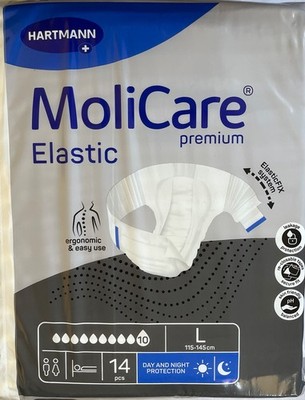 Hartmann 1x Molicare premium elastic 14 Stk 10 Tropfen