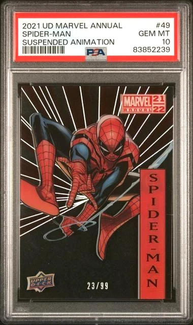 Upper Deck Marvel (MCU) Professional Sports Authenticator (PSA