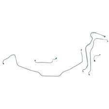 Brake Line Kit Front Factory Power Disc 1970 Chevelle El Camino Stainless 5pc