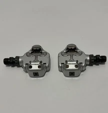 Shimano PD-A525 Clipless Pedals Single Sided Silver No Cleats