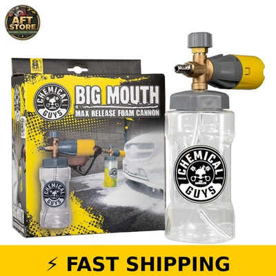 #ad Chemical Guys Big Mouth Foam Cannon 34 oz Pressure Washer Accessory $180.99