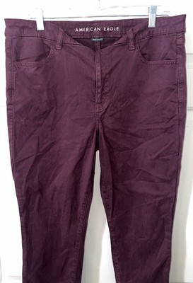 american eagle jeans women high rise  super stretch 16
