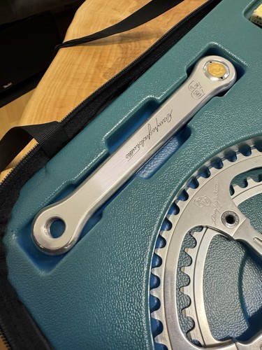Campagnolo Super Record 50 Aniversario NOS Grupo Maleta Bicicleta de Carretera De Colección NUEVO - Imagen 7 de 23