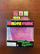 Nee Doh Nice Cube Ice Authentic - Purple NEW