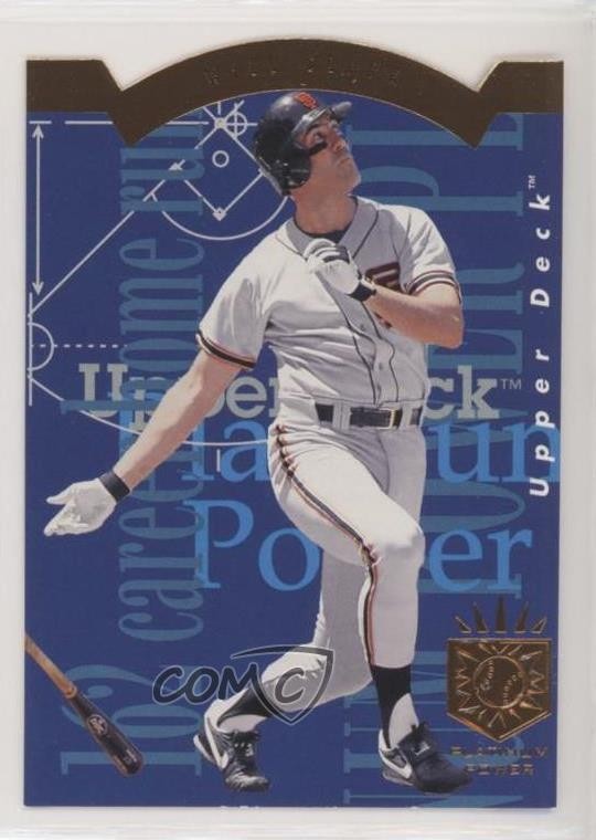 1993 Upper Deck SP Platinum Power Will Clark #PP4 0e9t