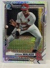 2021 Bowman Chrome Mega Box Prospects JORDAN WALKER #BCP-236 Mojo Refractor