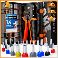 Crimpzange Set 21 Arten AderendhüLsen 0,25-10Mm² Selbsteinstellend Werkzeug