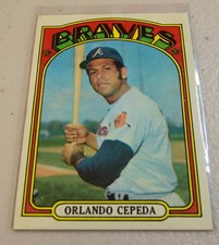 1972 Topps #195 Orlando Cepeda