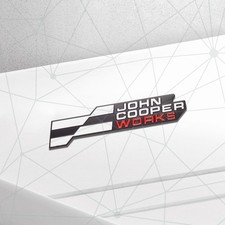 New Style  John Cooper Works Badge front  Rear badge JCW F56 F66