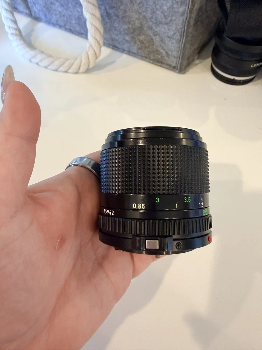 Canon FD f/1.8 Camera Lenses 85mm Focal for sale | eBay