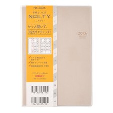 2636 NOLTY Monthly B6-i Sunday Beige