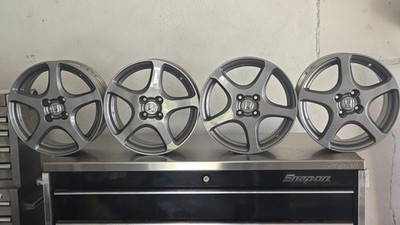 Set of (4) Honda 16'' 5 Spoke Wheel Genuine OEM Factory Enkei 2005 Civic 4x100